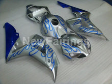 Charger l'image dans la galerie, Silver and Blue Flame - CBR1000RR 06-07 Fairing Kit -