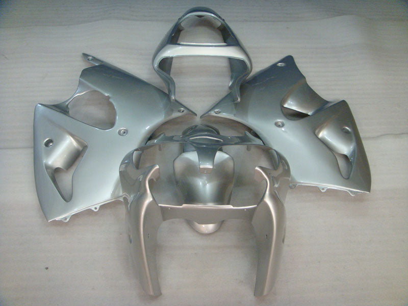 Silver No decals - NINJA ZX-6R 00-02 Fairing Kit - Vehicles
