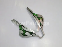 Charger l'image dans le visualiseur de la galerie, Silver and Green Factory Style - CBR600RR 07-08 Fairing Kit