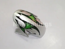 Charger l'image dans le visualiseur de la galerie, Silver and Green Factory Style - CBR600RR 07-08 Fairing Kit