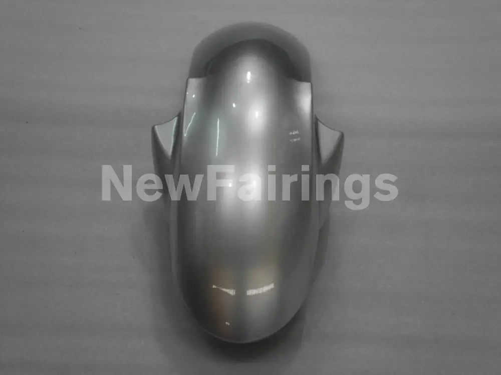 Silver and Matte Black Factory Style - YZF-R6 03-04 Fairing Kit Vehicles & Parts > Vehicle Parts & Accessories > Motor