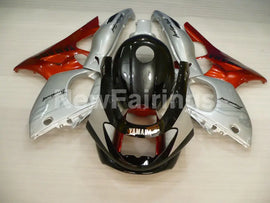Silver and Wine Red Black Factory Style - YZF600R Thundercat 96-07 Fairing Kit Vehicles & Parts > Vehicle Parts &