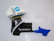 Charger l&#39;image dans la galerie, White and Black Blue Konica Minolta - CBR600RR 03-04 Fairing
