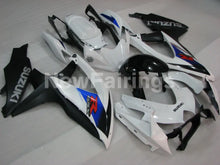 Charger l&#39;image dans la galerie, White and Blue Black Factory Style - GSX-R600 08-10 Fairing