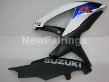 Charger l&#39;image dans la galerie, White and Blue Black Factory Style - GSX-R600 08-10 Fairing