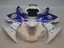 Charger l&#39;image dans la galerie, White and Blue Factory Style - YZF-R6 03-04 Fairing Kit Vehicles &amp; Parts &gt; Vehicle Parts &amp; Accessories &gt; Motor Vehicle