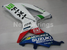 Charger l&#39;image dans la galerie, White and Blue Red MOTOREX - GSX-R600 08-10 Fairing Kit