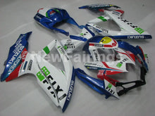 Charger l&#39;image dans la galerie, White and Blue Red MOTOREX - GSX-R600 08-10 Fairing Kit