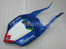 Charger l&#39;image dans la galerie, White and Blue Red MOTOREX - GSX-R600 08-10 Fairing Kit