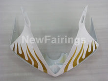 Charger l&#39;image dans la galerie, White and Gold Flame - YZF-R6 03-04 Fairing Kit Vehicles &amp; Parts &gt; Vehicle Parts &amp; Accessories &gt; Motor Vehicle Parts &gt;