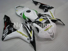 Charger l&#39;image dans la galerie, White and Green Black HANN Spree - CBR600RR 07-08 Fairing