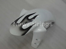 Charger l&#39;image dans la galerie, White Matte Black Factory Style - YZF-R1 04-06 Fairing Kit