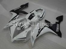 Charger l&#39;image dans la galerie, White Matte Black Factory Style - YZF-R1 04-06 Fairing Kit