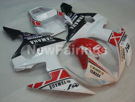White and Red Black Motul - YZF-R6 03-04 Fairing Kit Vehicles & Parts > Vehicle Parts & Accessories > Motor Vehicle