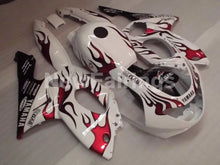 Charger l&#39;image dans la galerie, White and Red Flame - YZF600R Thundercat 96-07 Fairing Kit Vehicles &amp; Parts &gt; Vehicle Parts &amp; Accessories &gt; Motor