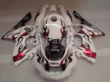 Charger l&#39;image dans la galerie, White and Red Flame - YZF600R Thundercat 96-07 Fairing Kit Vehicles &amp; Parts &gt; Vehicle Parts &amp; Accessories &gt; Motor