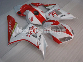 White and Red PRAMAC - CBR1000RR 06-07 Fairing Kit -