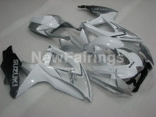 Charger l&#39;image dans la galerie, White and Silver Black Factory Style - GSX-R600 08-10