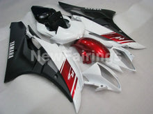 Charger l&#39;image dans la galerie, White and Wine Red Matte Black Factory Style - YZF-R6 06-07 Fairing Kit Vehicles &amp; Parts &gt; Vehicle Parts &amp; Accessories