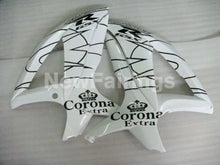Charger l'image dans la galerie, White and Black Corona - GSX-R600 08-10 Fairing Kit