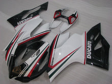 Charger l'image dans le visualiseur de la galerie, White and Black Factory Style - Ducati 1199 Panigale 12-14 Fairing Kit