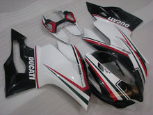 Charger l'image dans le visualiseur de la galerie, White and Black Factory Style - Ducati 1199 Panigale 12-14 Fairing Kit