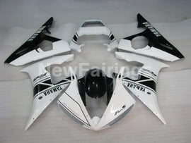 White and Black Factory Style - YZF-R6 03-04 Fairing Kit Vehicles & Parts > Vehicle Parts & Accessories > Motor Vehicle