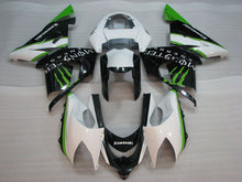 Charger l'image dans le visualiseur de la galerie, White and Black Green Monster - NINJA ZX-10R 04-05 Fairing Kit