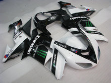 Charger l'image dans le visualiseur de la galerie, White and Black Monster - NINJA ZX-10R 06-07 Fairing Kit