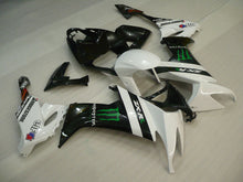 Charger l'image dans le visualiseur de la galerie, White and Black Monster - NINJA ZX-10R 08-10 Fairing Kit