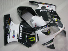 Charger l&#39;image dans la galerie, White and Black Monster - NINJA ZX-12R 00-01 Fairing Kit