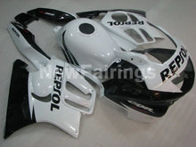 Charger l'image dans la galerie, White and Black Repsol - CBR600 F3 95-96 Fairing Kit