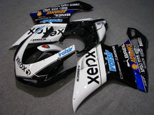 Charger l'image dans le visualiseur de la galerie, White and Black Xerox - Ducati 848/1098/1198 07-11 Fairing Kit