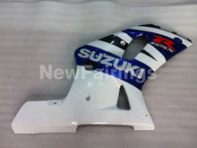 Charger l'image dans la galerie, White and Blue Black Factory Style - GSX-R600 01-03 Fairing Kit