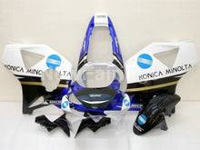 Charger l'image dans le visualiseur de la galerie, White and Blue Black Konica Minolta - CBR 954 RR 02-03 Fairing Kit