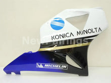 Charger l'image dans le visualiseur de la galerie, White and Blue Black Konica Minolta - CBR 954 RR 02-03 Fairing Kit