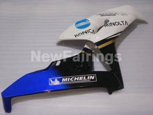 Charger l'image dans le visualiseur de la galerie, White and Blue Black Konica Minolta - CBR1000RR 06-07 Fairing Kit