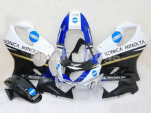 Charger l'image dans la galerie, White and Blue Black Konica Minolta - CBR600 F4 99-00 Fairing Kit