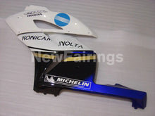 Charger l&#39;image dans la galerie, White and Blue Konica Minolta - CBR1000RR 04-05 Fairing Kit