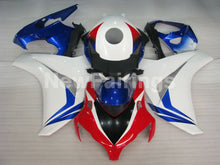 Charger l'image dans le visualiseur de la galerie, White and Blue Red No decals - CBR1000RR 08-11 Fairing Kit