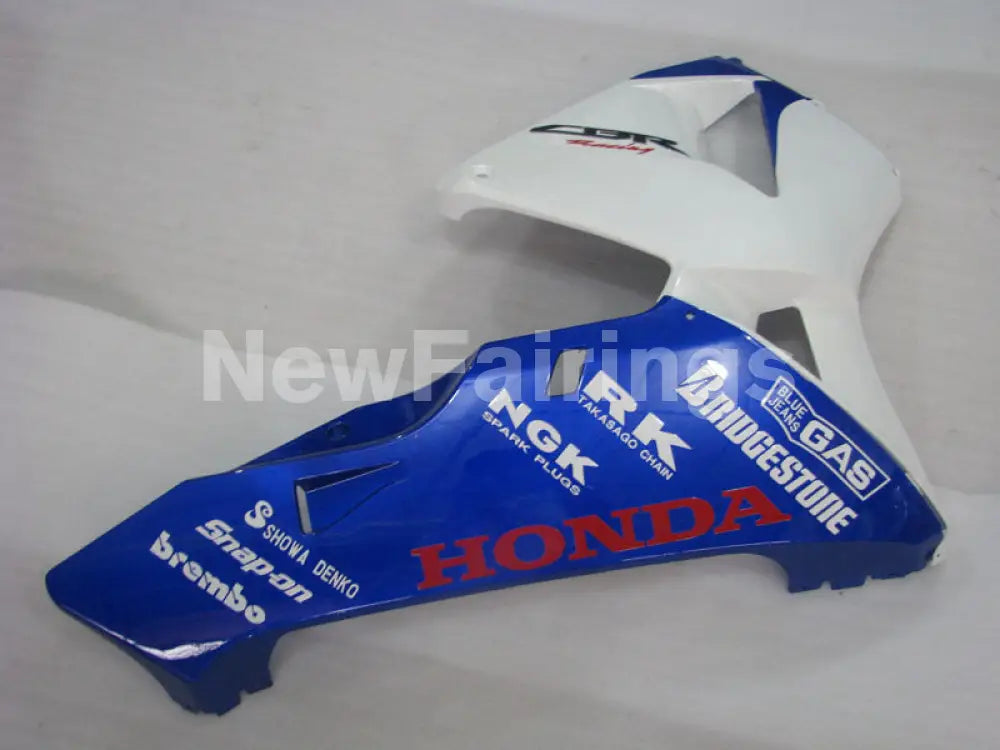 White Blue and Red Factory Style - CBR600RR 05-06 Fairing Kit