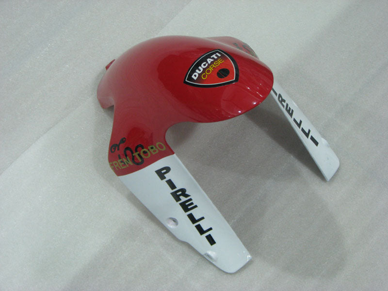 White and Blue Red TIM - Ducati 848/1098/1198 07-11 Fairing Kit