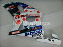 Charger l'image dans le visualiseur de la galerie, White and Blue Yellow Dark Dog - GSX-R600 01-03 Fairing Kit