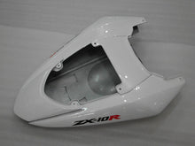 Charger l'image dans le visualiseur de la galerie, White and Matte Black Factory Style - NINJA ZX-10R 04-05 Fairing Kit