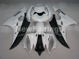 White and Matte Black Factory Style - YZF-R6 06-07 Fairing Kit Vehicles & Parts > Vehicle Parts & Accessories > Motor
