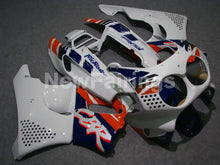 Charger l'image dans la galerie, White and Orange Blue Factory Style - CBR 900 RR 92-93 Fairing Kit