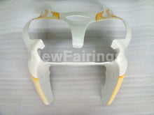 Charger l&#39;image dans la galerie, White and Orange Flame NINJA ZX 6R 00 02 Fairing Kit