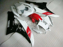 Charger l'image dans la galerie, White and Red Black Factory Style - YZF-R6 06-07 Fairing Kit Vehicles &amp; Parts > Vehicle Parts &amp; Accessories > Motor