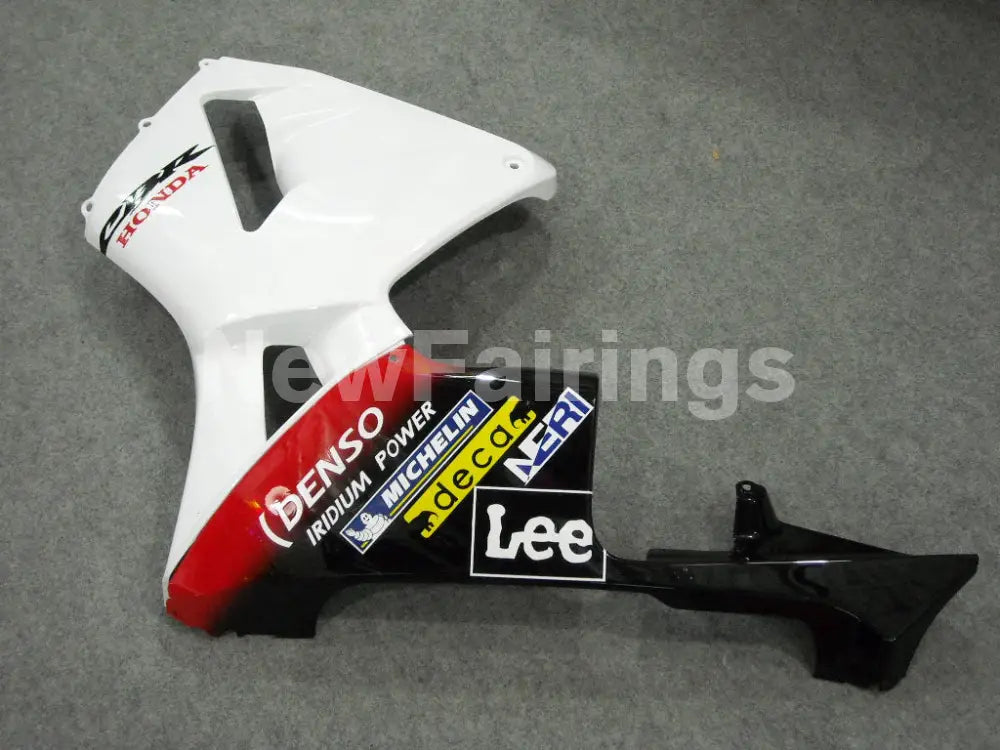 White and Red Black Lee - CBR600RR 05-06 Fairing Kit