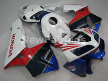 Charger l'image dans le visualiseur de la galerie, White Red and Blue Factory Style - CBR600RR 05-06 Fairing Kit